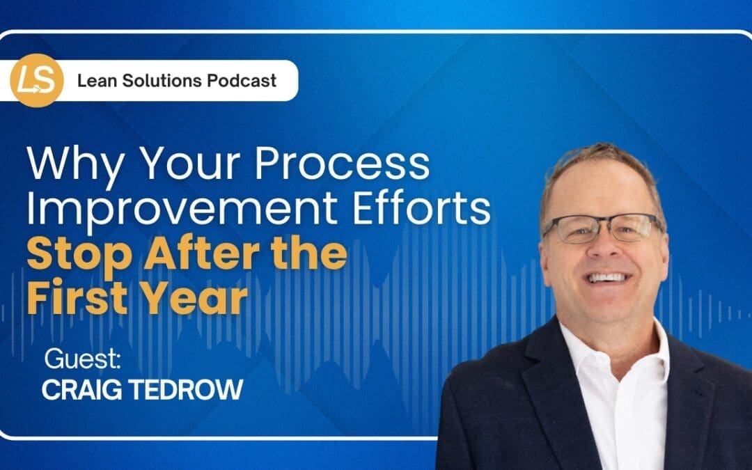 Why Your Process Improvement Efforts Stop After the First Year