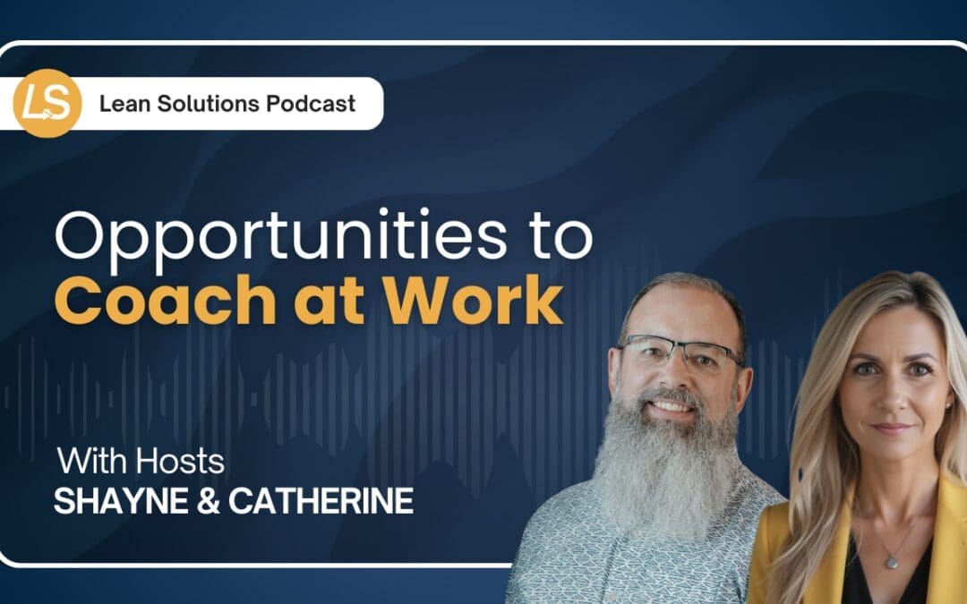 Opportunities to Coach at Work